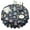 Dark Blue Princess, variant on Ballet Princess Pattern Round Tablecloth 60"x60",Wrinkle Wipeable Table Cloth for Kitchen Dining Room Picnic Patio Party