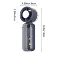 thumbnail image 3 of Ventilador portátil de mano, mini ventilador USB plegable: ventilador de refrigeración silencioso recargable con viento fuerte, ventilador de viaje compacto para el hogar, la oficina y uso al a, 3 of 6