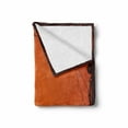 thumbnail image 2 of Spider Web Soft Flannel Fleece Throw Blanket, Grunge Halloween Composition Scary Framework with Insects Abstract Cobweb, Cozy Plush for Indoor and Outdoor Use, 60" x 80", Orange Brown, by Ambesonne, 2 of 6