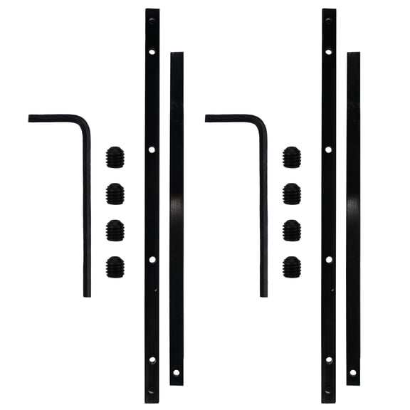 Makita P-45777 Black Guide Rail Connector Kit for 194367-7, 194368-5, 199140-0 (2-Pack)