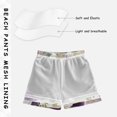thumbnail image 5 of Kids' Beach Pants Comfortable Swim Trunks Ginkgo Leaves and Petals Shorts for Pool Vacation and Lounge Wear Small, 5 of 8