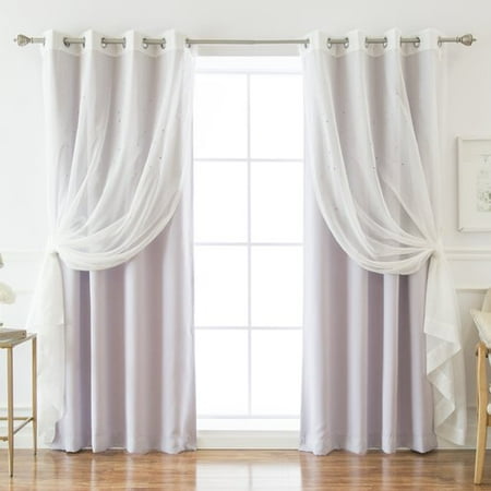 Darby Home Co Bedwell Sheer Solid Blackout Thermal Curtain Panels This On Opens A Dialog That Displays Additional Images For Product With The Option To Zoom In Or Out