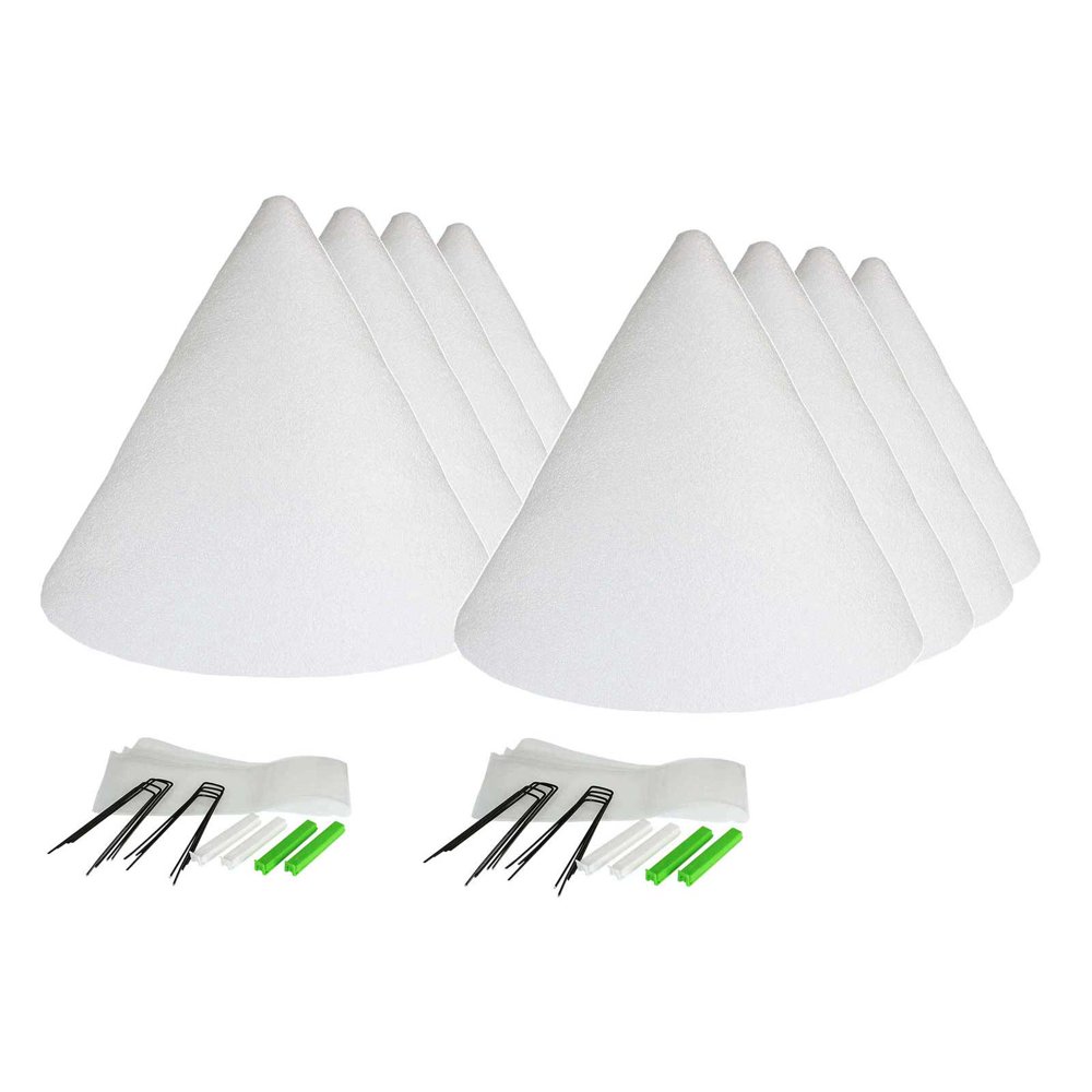 Solar Cone Plant Protector Cover Extra Large Box of 8 Reusable