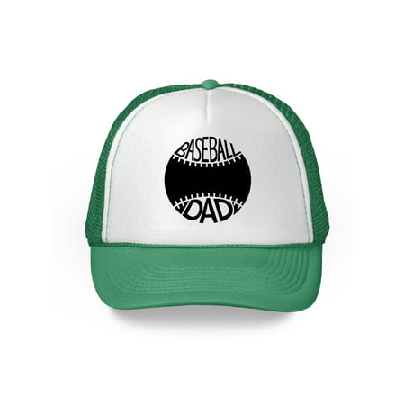 Awkward Styles Gifts for Dad Baseball Dad Trucker Hat Baseball Hat for Dad Baseball Gifts Father's Day Trucker Hats Sports Dad Snapback Hat Baseball Fans Cheer Dad Trucker Hat Cool Sports