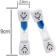 thumbnail image 5 of Juego de 4 relojes de arena, temporizador de cocina, temporizador de arena, carita sonriente, cepillo de dientes para niños. Afortunado Sencillez, 5 of 5
