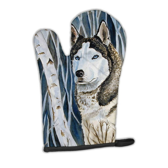 Siberian Husky Oven Mitt