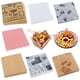 thumbnail image 2 of 25/50 hojas de papel encerado para alimentos, revestimientos para cestas, hojas de papel para picnic, hojas de envoltura de alimentos a prueba de grasa, 8,7 x 8,7 pulgadas, 2 of 5