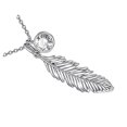 thumbnail image 3 of Here's a polished and professional product description for your **Stylish Leaf Pendant Necklace**:\n\n \n\n**Elegant Leaf Pendant Necklace for Women –, 3 of 3