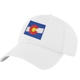 thumbnail image 3 of Colorado Flag Baseball Cap – Embroidered Colorado State Hat for Outdoor Pride (NavyBlue), 3 of 10