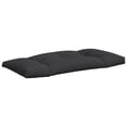 thumbnail image 3 of vidaXL Pallet Cushions 2 pcs Black Fabric, 3 of 5