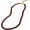Burgundy, variant on Serpent Necklace, Serpent Statement Necklace for Women, Snake Print Choker Collar Jewelry, Adjustable Gothic Punk Necklace for Parties and Daily Wear
