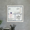 thumbnail image 4 of U Brands Magnetic Weekly Dry Erase Whiteboard, 14" x 14", White MDF Frame, 4 of 7