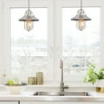 thumbnail image 3 of Minka Lavery 8" Pendant Light in Brushed Nickel, 3 of 4