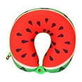 thumbnail image 1 of ITFABS Coussin en Mousse à Mémoire d'Impression de Fruits en Forme de Bande Dessinée U, 1 of 2