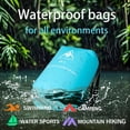 thumbnail image 3 of Mochila impermeable con tapa enrollable Dry Bag Oak-Sports de 10 litros, 3 of 6