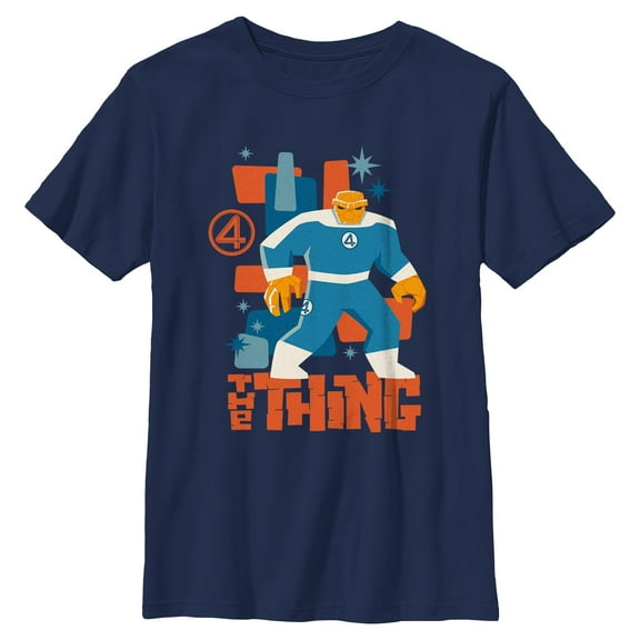 Boys The Fantastic Four: First Steps Retro the Thing T Shirt