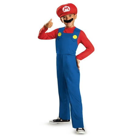 Boys Mario Classic Costume