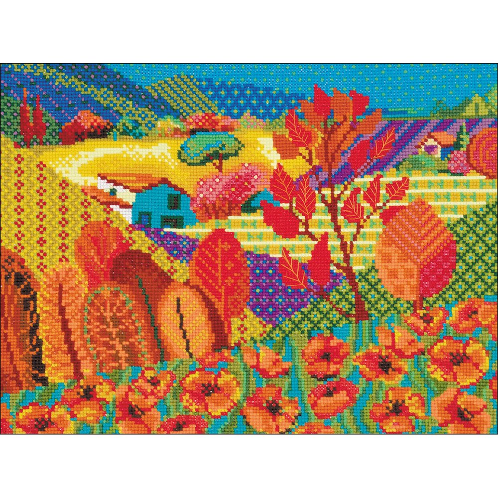 RIOLIS Counted Cross Stitch Kit 15.75"X11.75"Meadow Of Fairytale (10