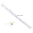 thumbnail image 2 of OULII Boat Fish Ruler, Waterproof, Dual Measurement, Self-Adhesive, White, 2 of 8
