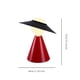 thumbnail image 2 of Lámpara de mesa sencilla, lámpara de noche, lámpara de noche de metal, lámpara de estudio, lámpara de sala de estar, modelo de habitación, lámpara decorativa, rojo, negro, 2 of 6