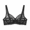 thumbnail image 6 of Ohufall Women's Lace Bras Breathable Comfort Push Up Bra Fashion Lightweight Everyday Underwear, 6 of 6