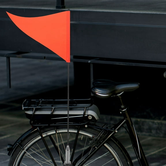 Hemoton Antenna Flagpole Mount Outdoor Flag Pole Holder Bicycle Flagpole Stand Bikes Safety Flag Pole For Bicycle Motorcycle Luggage Racks