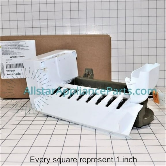 Whirlpool Refrigerator Ice Maker Assembly W11512149