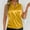 Yellow, variant on ECZHAW Women's Wrap V Neck Sleeveless Satin Blouse Elegant Overlap Collar Draped Tank Tops Dressy Casual Soft Comfy Shirts