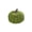 Green, variant on Halloween Flocked Fabric Pumpkin, Faux Pumpkin Prop for Home Table Shelf Decor Display, Fall Harvest Halloween Thanksgiving Decoration, 3.14x3.14x2.75 Inch, Yellow