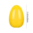 thumbnail image 3 of DefiDgd 12inch Large Egg Storage Box,Openable Eggs Box Empty Fillable Colorful Plastic Eggs for Easter Hunt Treats Candy Snack Fillers Party Supplies Home Decoration(Yellow), 3 of 6