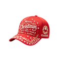 thumbnail image 3 of Basysin Christmas Printed Baseball Cap Adjustable Hat Lightweight Casual Sun Hat Breathable Outdoor Daily Headwear for Men Women Hat, 3 of 5
