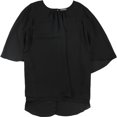 thumbnail image 1 of Blusa Vince Camuto Mujer Cuello Tipo Capa Negro 1X, 1 of 1