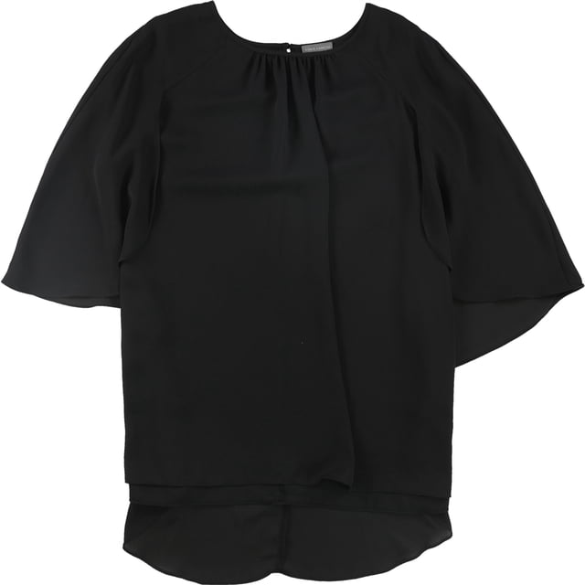 Blusa Vince Camuto Mujer Cuello Tipo Capa Negro 1X