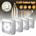 thumbnail image 2 of 6 LED Night Light Motion Sensor Wall Closet Cabinet Stair Wireless Lamp for Home, 2 of 6
