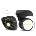 thumbnail image 6 of 1Pair Luggage Wheels Suitcase Replacement Wheel Roller Hardware Repairing Kit, 6 of 8