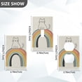 thumbnail image 7 of Yayeee Duplex Wall Plate 1-Gang 4.5"x2.7" Home Receptacle Light Switch Decorative Outlet Cover, White Cat Rainbow, 7 of 7