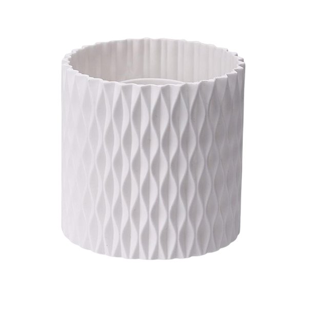 Caja de Almacenamiento de Cosméticos Colco Portaescobillas Blanco