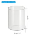 thumbnail image 2 of Uxcell 3.1"x2.6" Clear Glass Cylinder Vase Tabletop Flowers Vase Floating Candle Holder Vase, 2 of 6