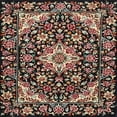 thumbnail image 1 of Ahgly Company Indoor Square Traditional Red Medallion Area Rugs, 3' Square, 1 of 6