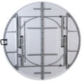 thumbnail image 6 of Flash Furniture Kathryn 5.89-Foot Round Bi-Fold Granite White Plastic Banquet and Event Folding Table with Carrying Handle, 6 of 12