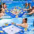 thumbnail image 3 of Mesa de juego inflable Niuyhe de Pool Games con tarjetas impermeables, 3 of 7