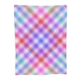 thumbnail image 1 of Plaid Texture Design Throw Blanket, Super Soft Anti-Pilling Flannel Bed Blankets, 60"x50", 1 of 8