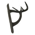 thumbnail image 3 of Cast Iron Vintage Western Rustic Stag Deer Antlers Multi Point Wall Hook Hanger, 3 of 9