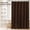 Brown, variant on Short Fabric Shower Curtain Liner 72x60 inches, Machine Washable, Hotel Quality, White Bathroom Curtain with Grommets