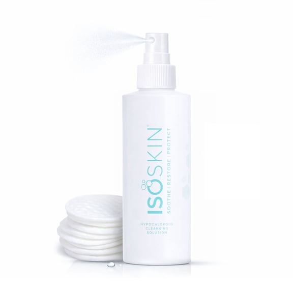 ISOCLEAN Hypochlorous Acid Spray 3 fl oz - For Face and Body, Cleans and Hydrates Skin, Helps Reduce Redness, Gentle Yet Effective, Soothes Irritated Skin