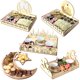 thumbnail image 1 of Gwong Decoración hogareña Bandeja rectangular diseño hueco DIY Bandeja de servicio de madera para el hogar Gwong 21062085, 1 of 6