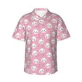 thumbnail image 2 of Picia Cute Cat Gentle Cotton Regular Fit Short Sleeve Casual Hawaiian Shirt for Men-Medium, 2 of 9