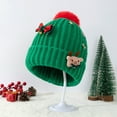 thumbnail image 5 of Xuety Santa Hats Knitted Christmas Hats Elf Decor Hat Funny Christmas Hats for Adults Christmas Party Gift, 5 of 6