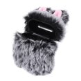 thumbnail image 4 of TABLZONE Soft Plush Headphone Cover for Earphones, Comfortable Protective Case in Grey, and Lightweight Design, 4 of 7