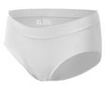 thumbnail image 3 of HUPOM Underwear Women Ladies Underwear High waist Comfort Waist Solid Compression White M, 3 of 4